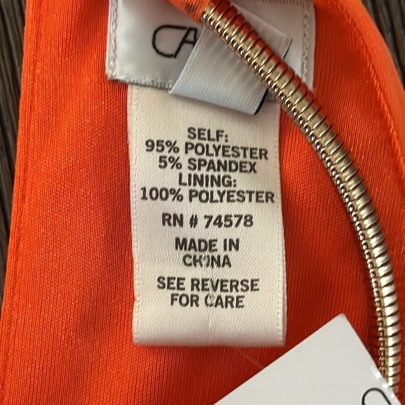 Cache Halter Mini Dress Orange - Picture 7 of 10